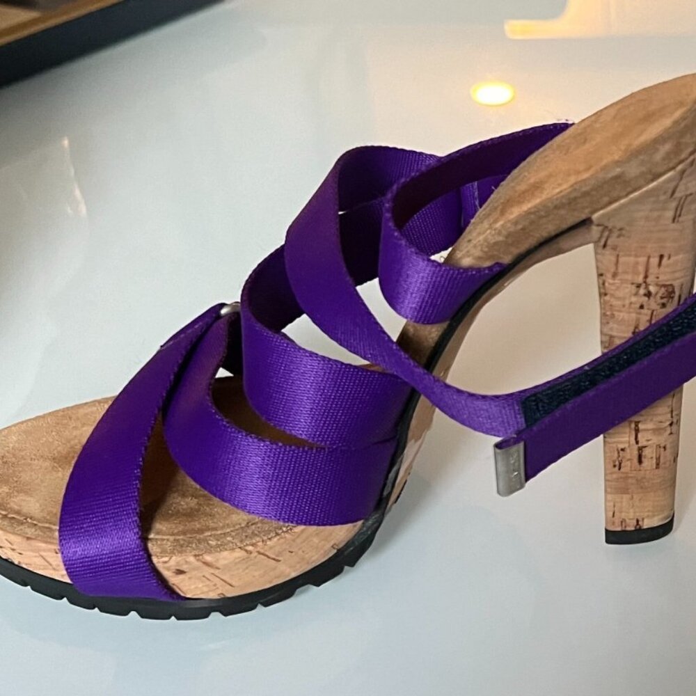DSquared2 Women's Shoes/Purple/size: 37 4" Heels New W/O Box -Italy